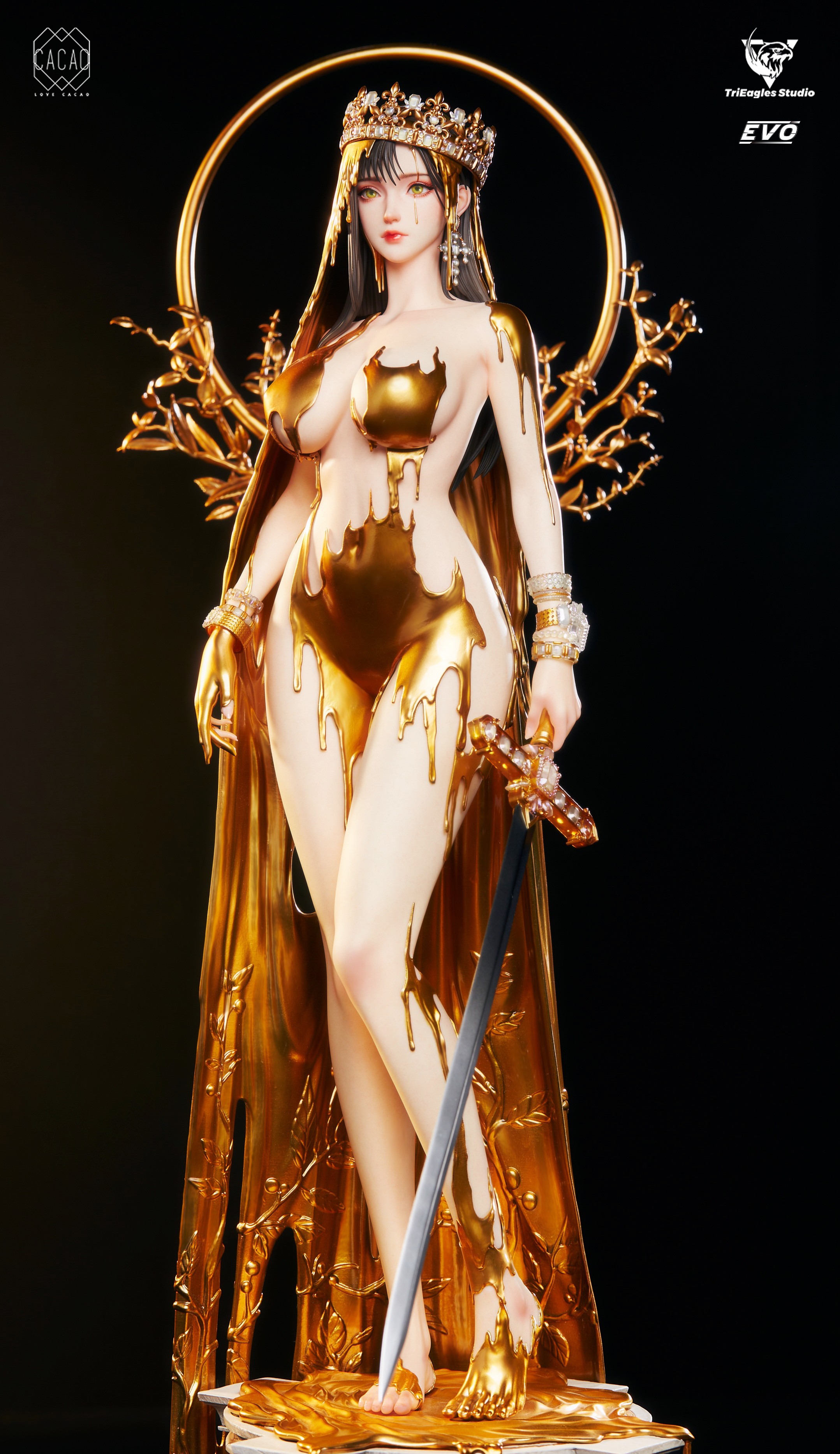 Original EVOLUTION- GOLDEN AGE statue GK (authorized), TTriEagles Studio, pre-sale