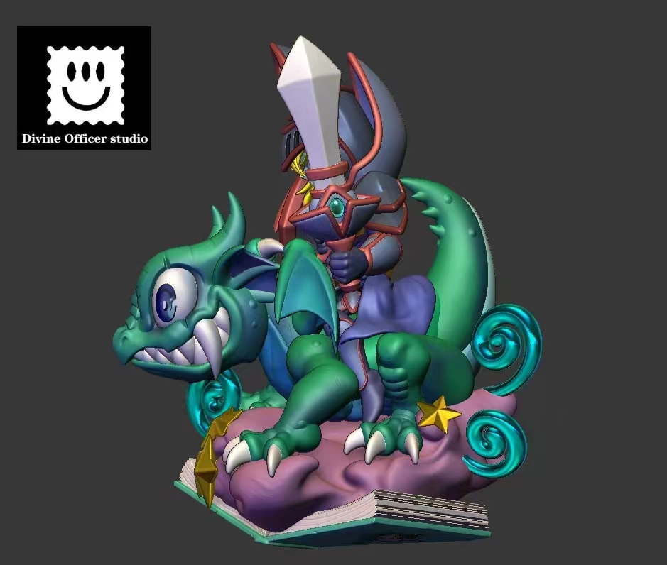 Yu-Gi-Oh! Timaeus Black Magician and Black Witch Statue GK, Priest Studio, Pre-sale