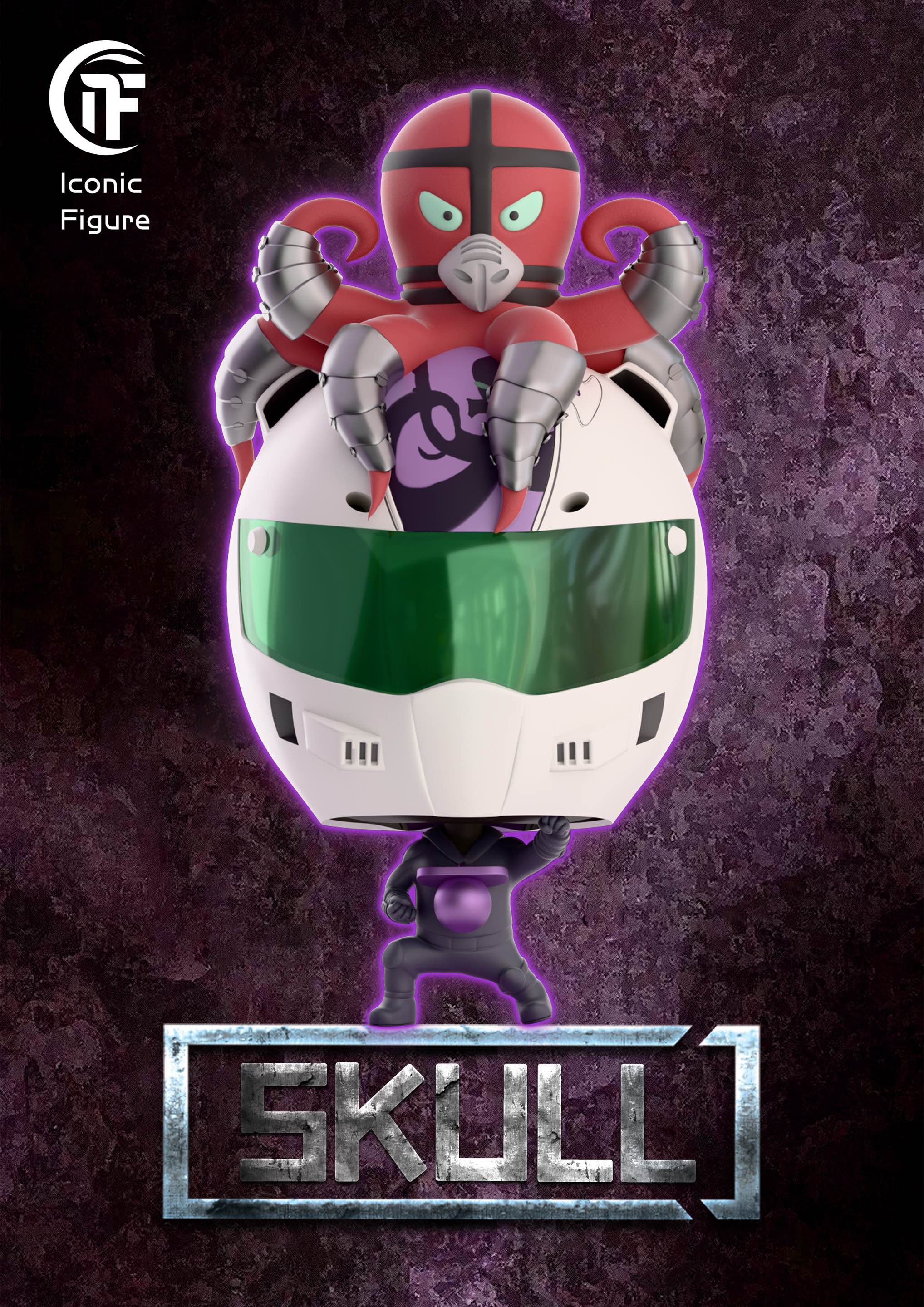 Katekyo Hitman Reborn-Rainbow Children Skeleton Statue GK,Iconic Figure Studio,pre-sale