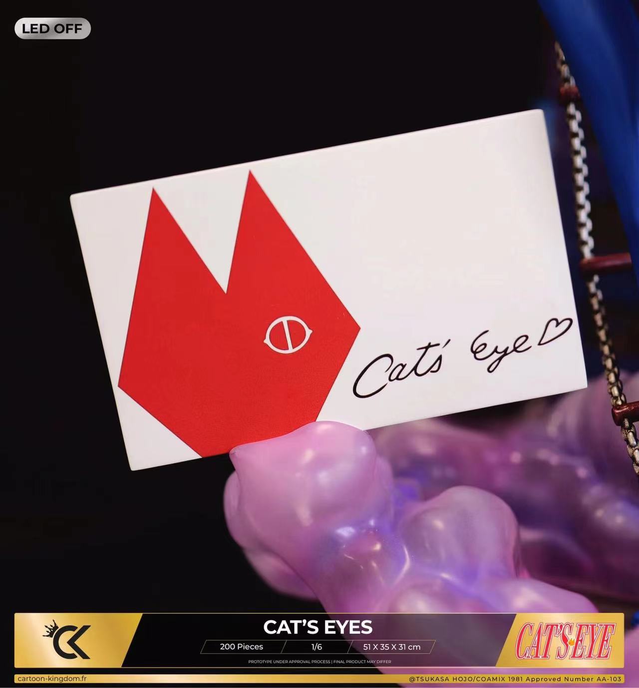 In stock-Cat's Eye Ru Kisugi & Hitomi Kisugi & Ai Kisugi 1/6 Statue GK (Authorized) Cartoon Kingdom Studio-KWII-GK