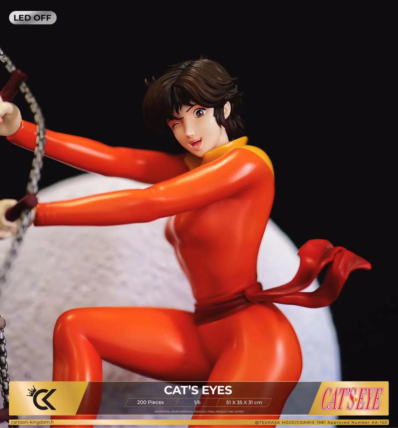 In stock-Cat's Eye Ru Kisugi & Hitomi Kisugi & Ai Kisugi 1/6 Statue GK (Authorized) Cartoon Kingdom Studio-KWII-GK
