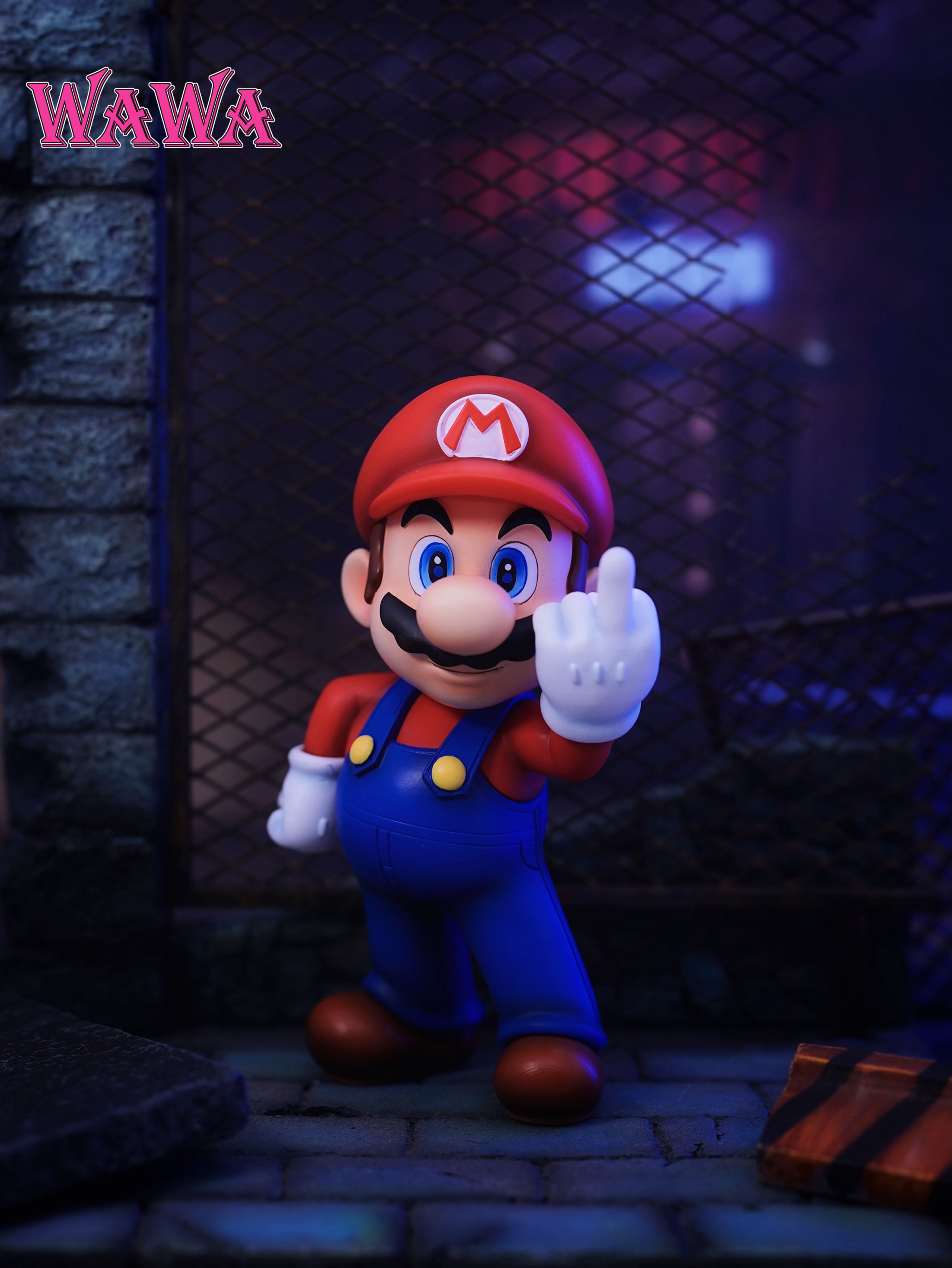 Mario LED statue (GK), WAWA Studio, pre-sale