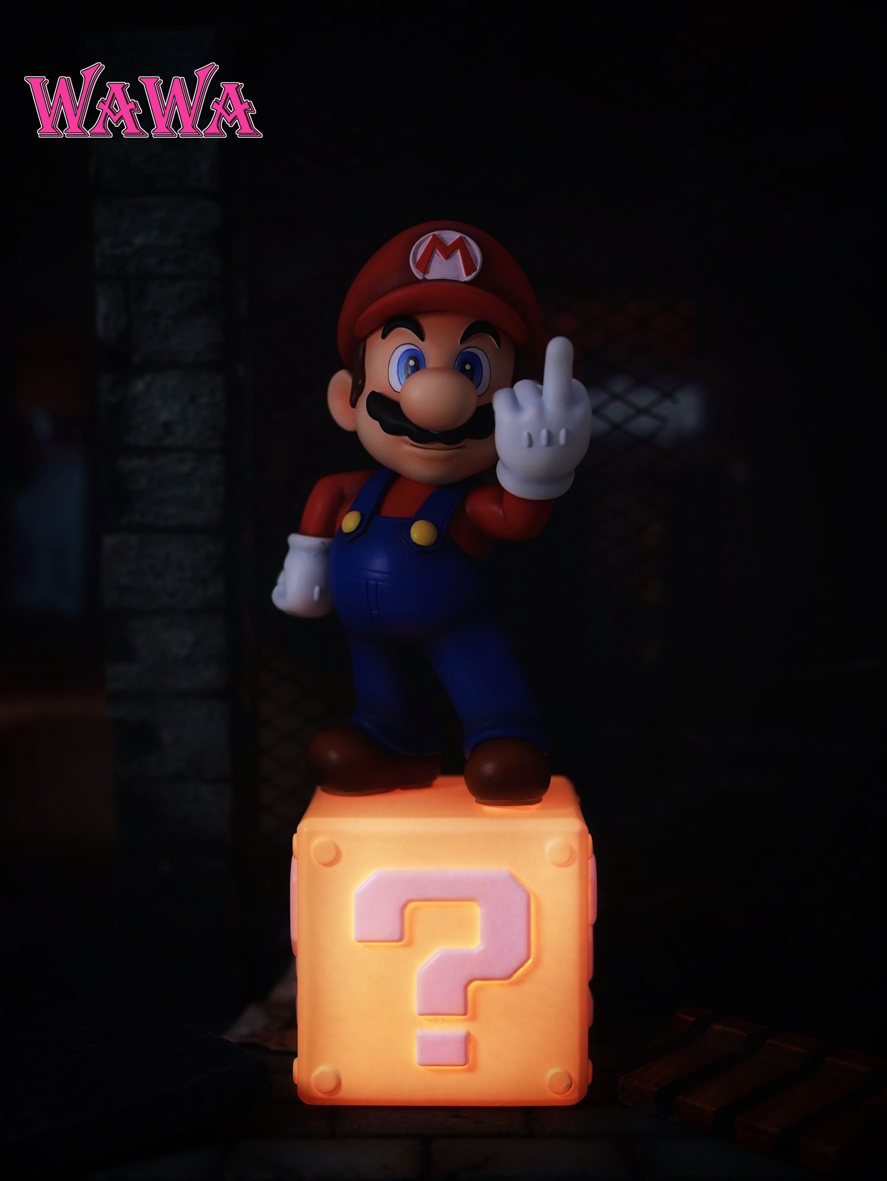 Mario LED statue (GK), WAWA Studio, pre-sale