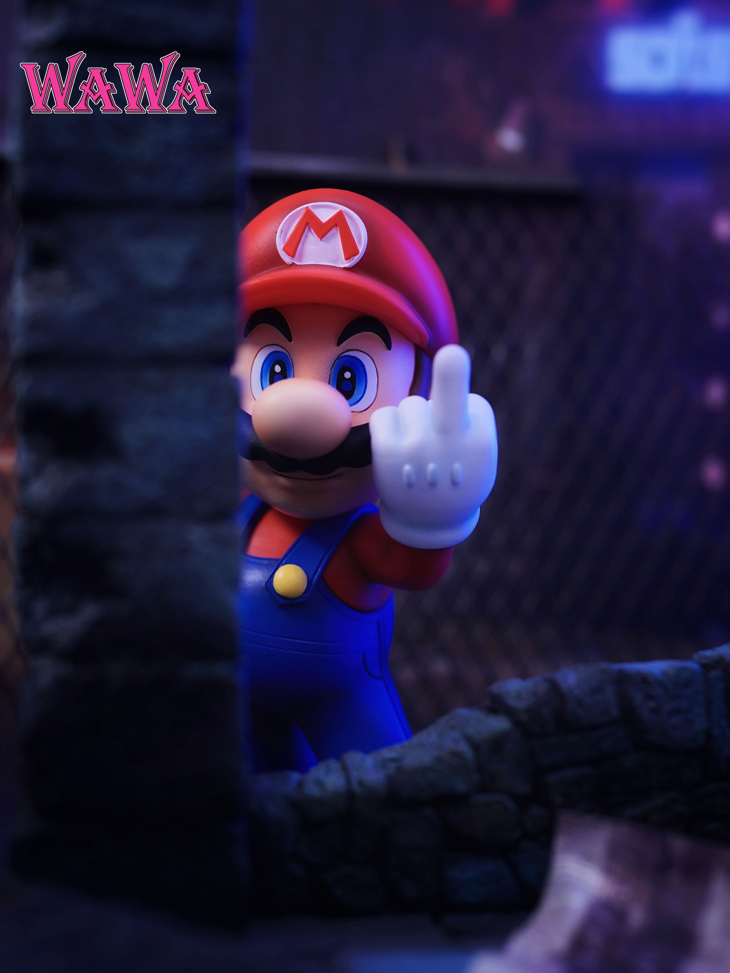 Mario LED statue (GK), WAWA Studio, pre-sale