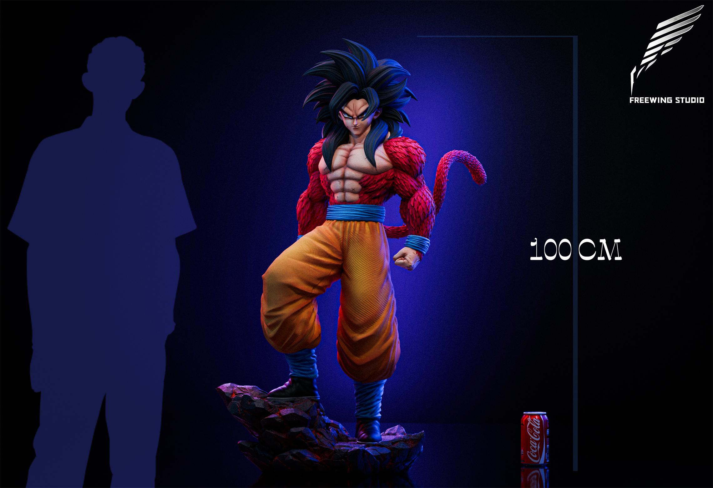 Dragon Ball Super Saiyan 4 Son Goku 1/2 Statue GK, Freewing Studio, Pre-sale