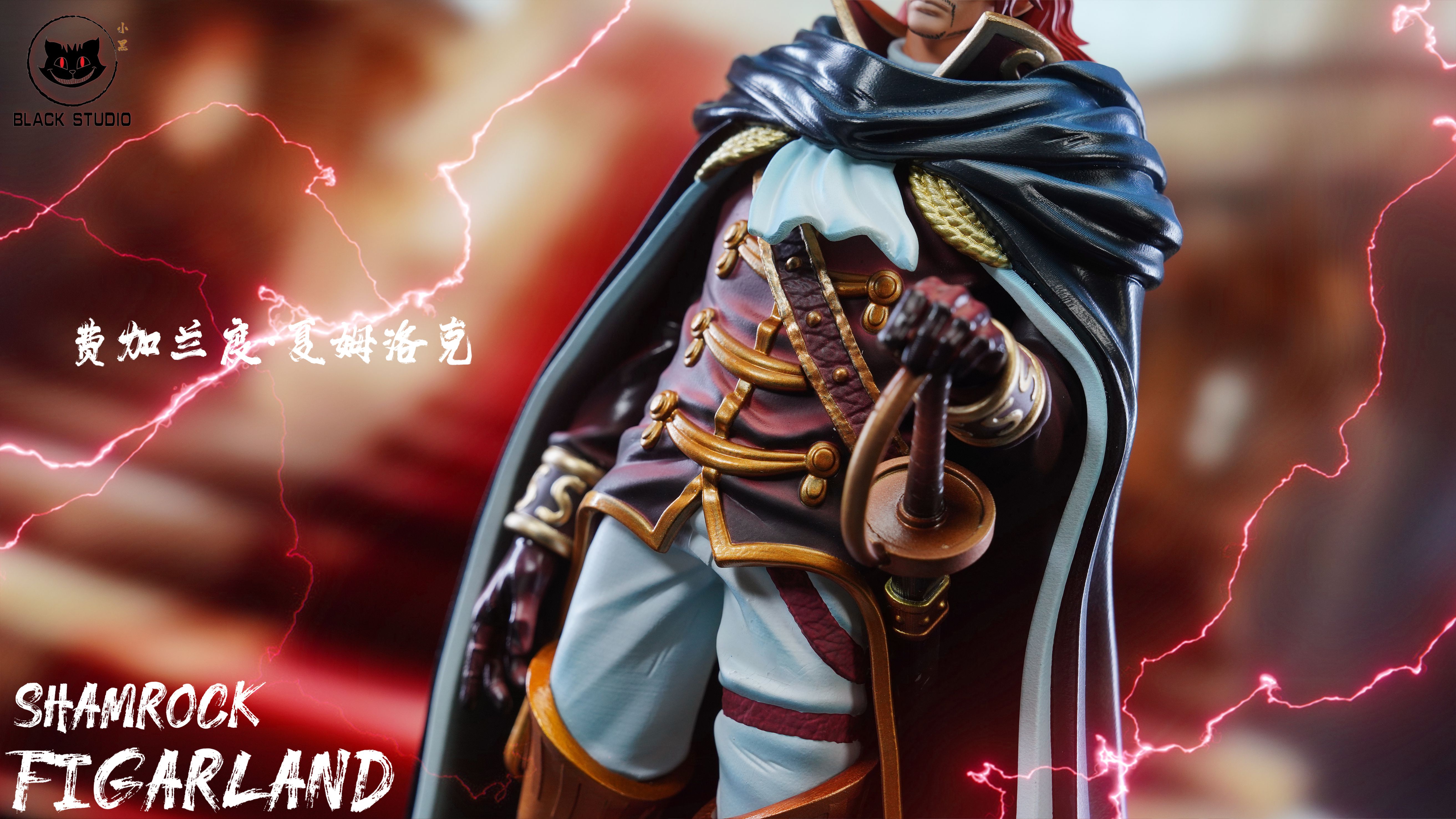 One Piece God Knights 1st Figarland Shamrock & Gunko Statue GK, Black Studio, Pre-sale