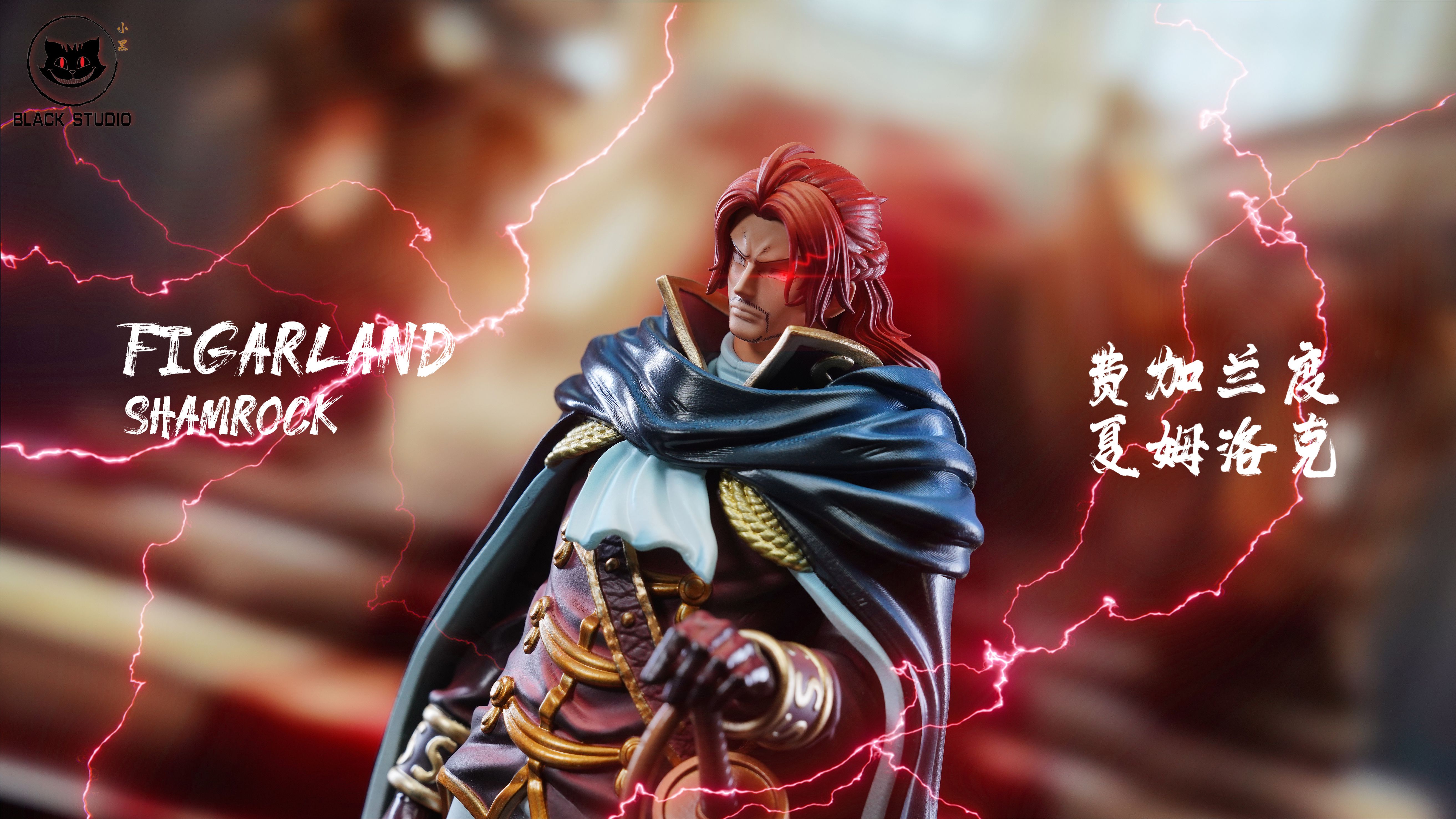 One Piece God Knights 1st Figarland Shamrock & Gunko Statue GK, Black Studio, Pre-sale