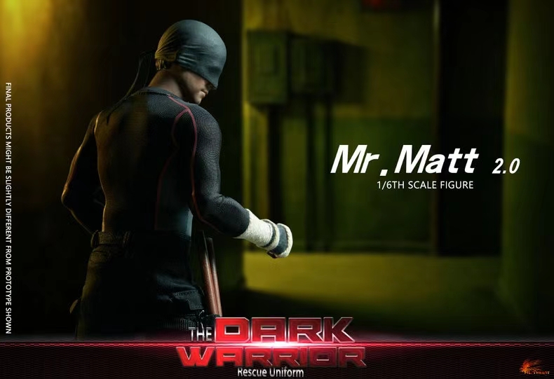 Marvel-Daredevil Dark Warrior Rescue Service  FD010N 1/6 Soldier Statue GK, Hot Heart Studio, Pre-sale-KWII-GK