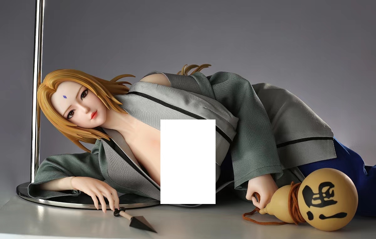 In stock-Naruto Tsunade standing  soldier statue GK (Adult 18+), Yu Zhai Renxing Studio