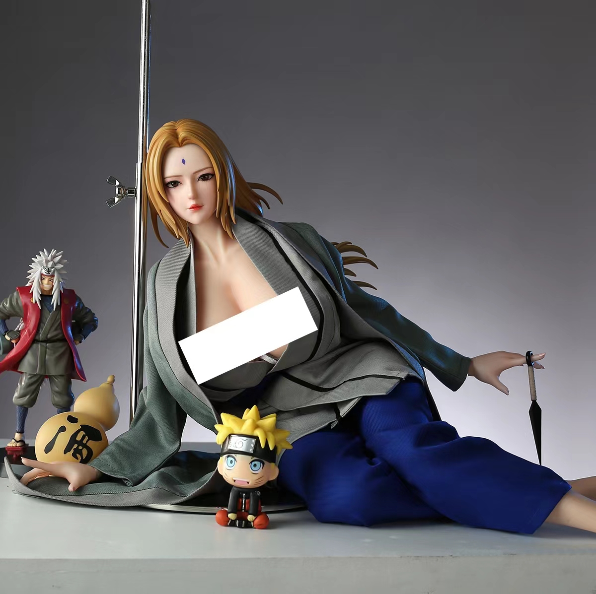In stock-Naruto Tsunade standing  soldier statue GK (Adult 18+), Yu Zhai Renxing Studio