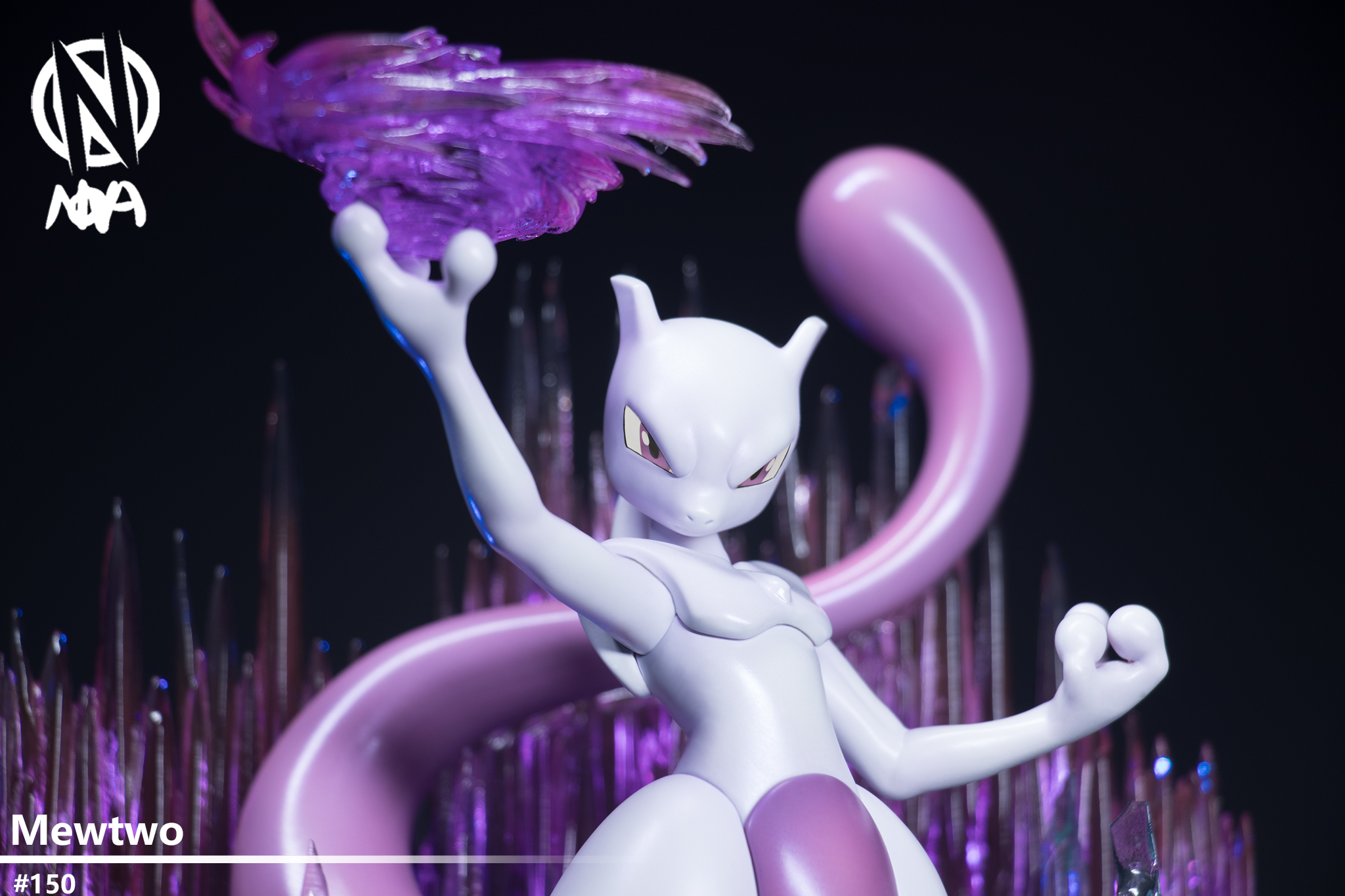 Pokémon Light Statue Series 1st Mewtwo Statue GK, NOVA Studio Pre-sale