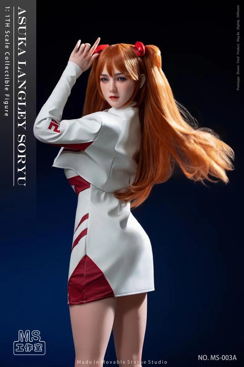 Neon Genesis Evangelion-02 Asuka Fan Version MS-003A 1:1 Life-Size Model, Movable Statue Studio, Pre-sale-KWII-GK
