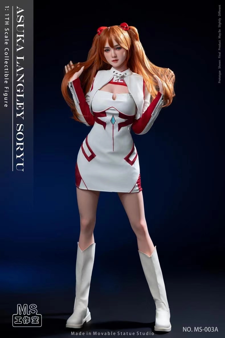Neon Genesis Evangelion-02 Asuka Fan Version MS-003A 1:1 Life-Size Model, Movable Statue Studio, Pre-sale-KWII-GK
