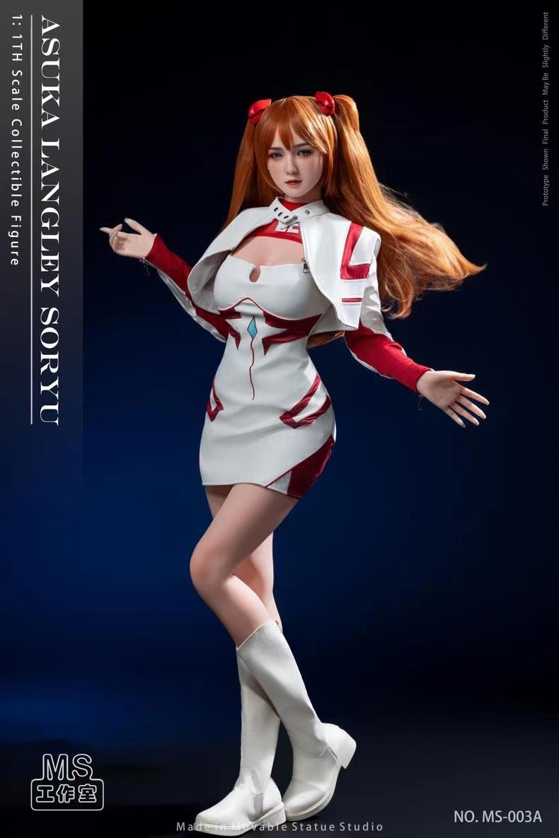 Neon Genesis Evangelion-02 Asuka Fan Version MS-003A 1:1 Life-Size Model, Movable Statue Studio, Pre-sale-KWII-GK