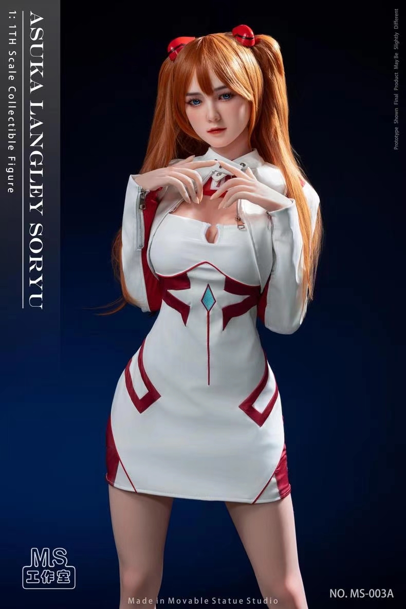 Neon Genesis Evangelion-02 Asuka Fan Version MS-003A 1:1 Life-Size Model, Movable Statue Studio, Pre-sale-KWII-GK