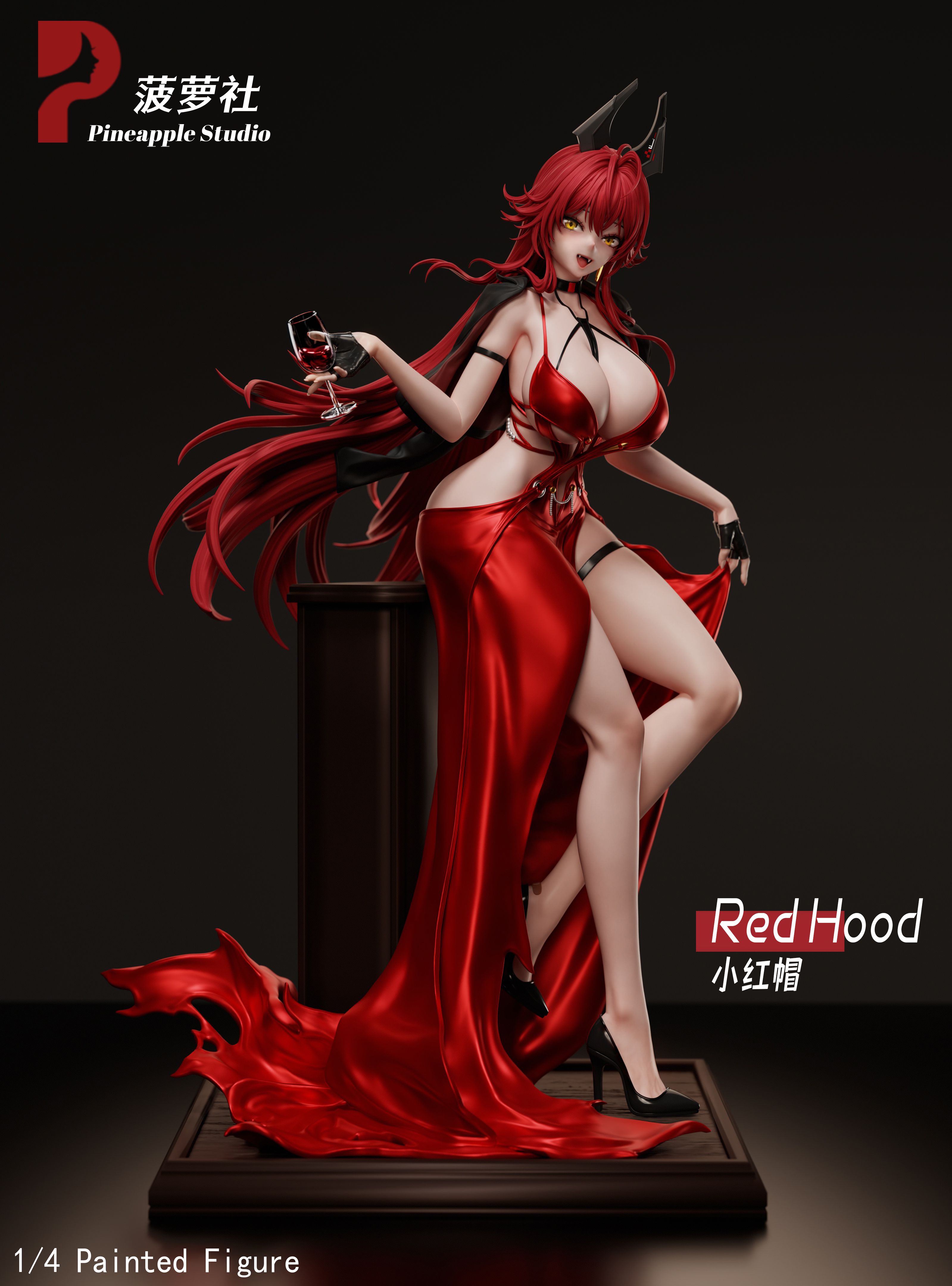 Victory Goddess Red hood 1/4 Statue GK - Pineapple Studio Pre-sale