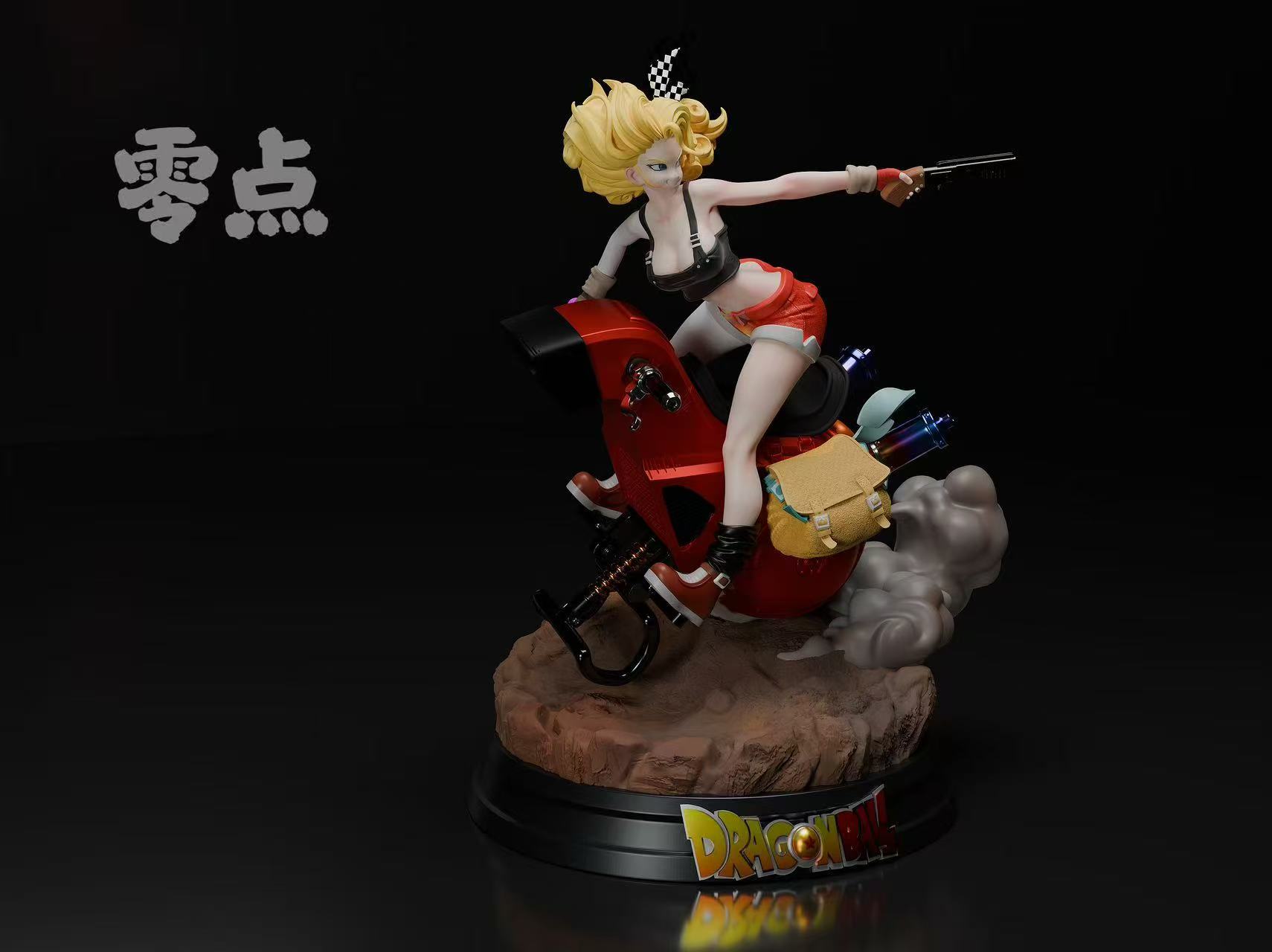 Dragon Ball - Motorcycle Ranchi Statue GK - Zero Point Studio Pre-sale-KWII-GK
