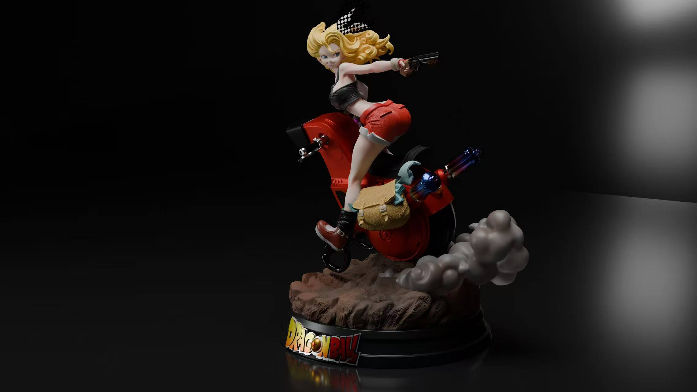 Dragon Ball - Motorcycle Ranchi Statue GK - Zero Point Studio Pre-sale-KWII-GK