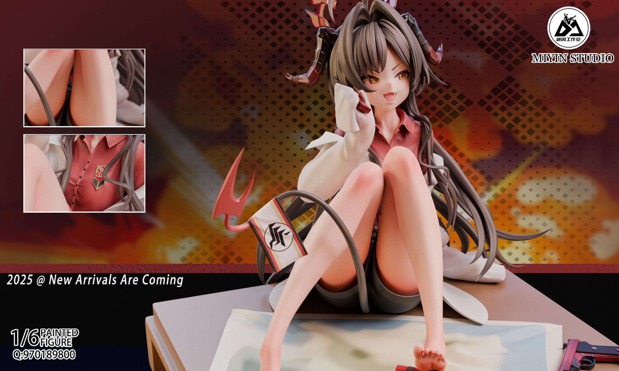 BA Kasumi 1/6 Statue GK-Meme Studio Pre-sale