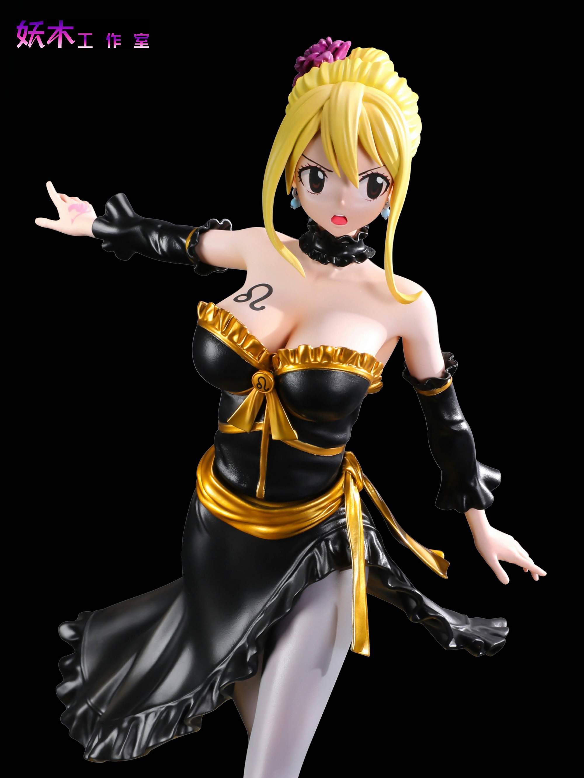 Fairy Tail-Lucy Heartfilia Star Costume: Leo Form 1/6 Statue GK -Yaomu Studio  Pre-sale