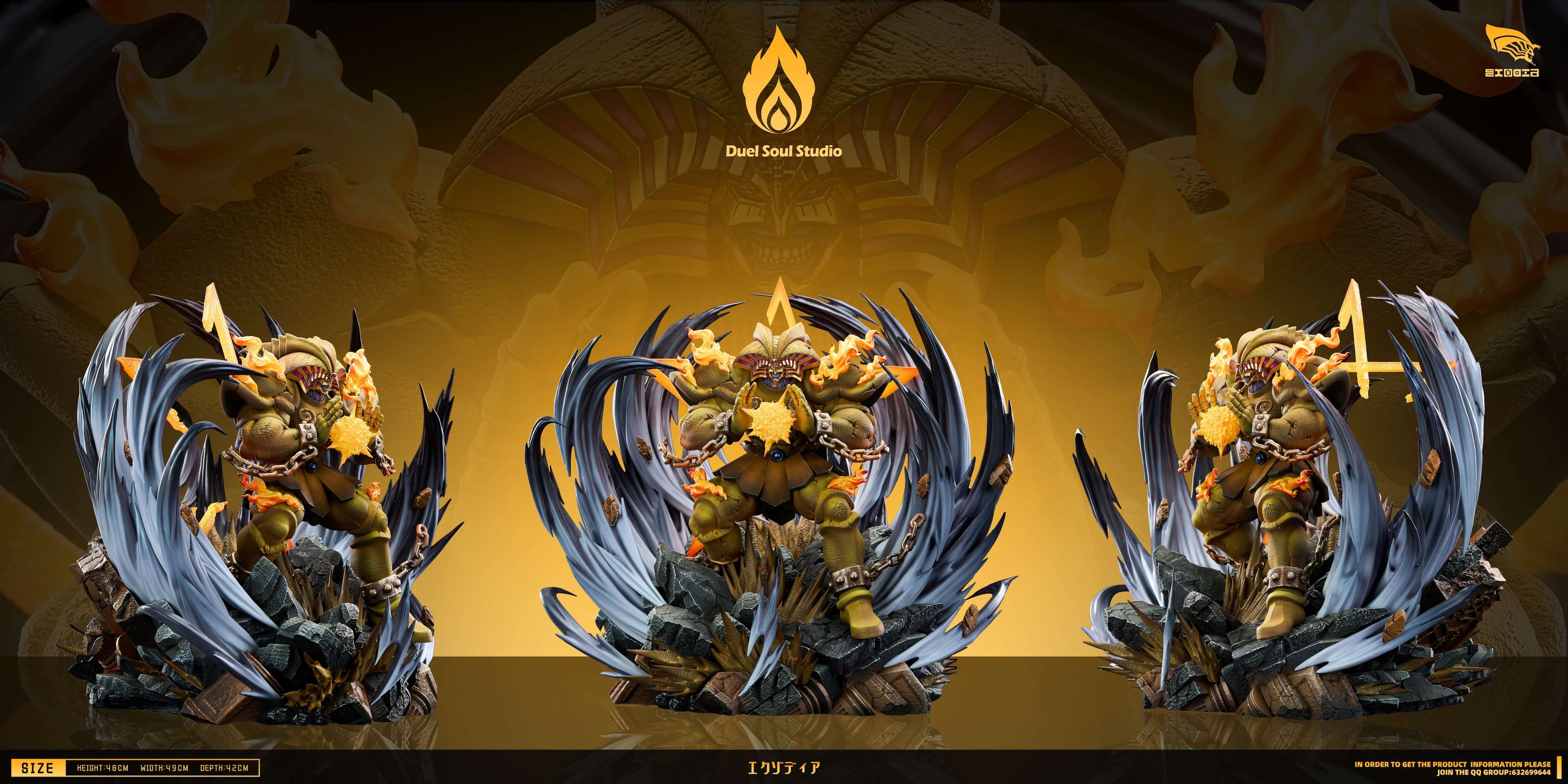 Yu-Gi-Oh! Forbidden King Exodia Statue GK -Duel Soul Studio Pre-sale