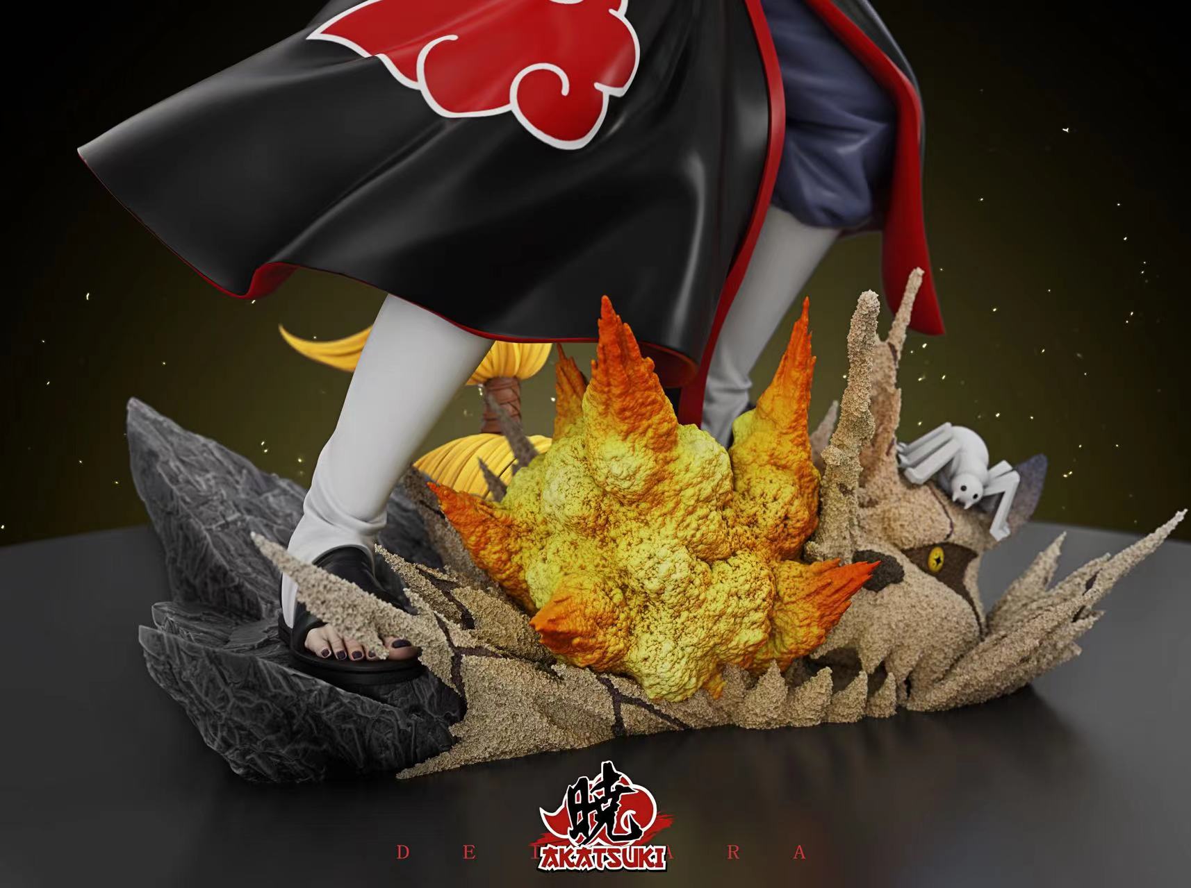 Naruto Bomberman 1/6 Statue GK- Akatsuki Studio Pre-sale