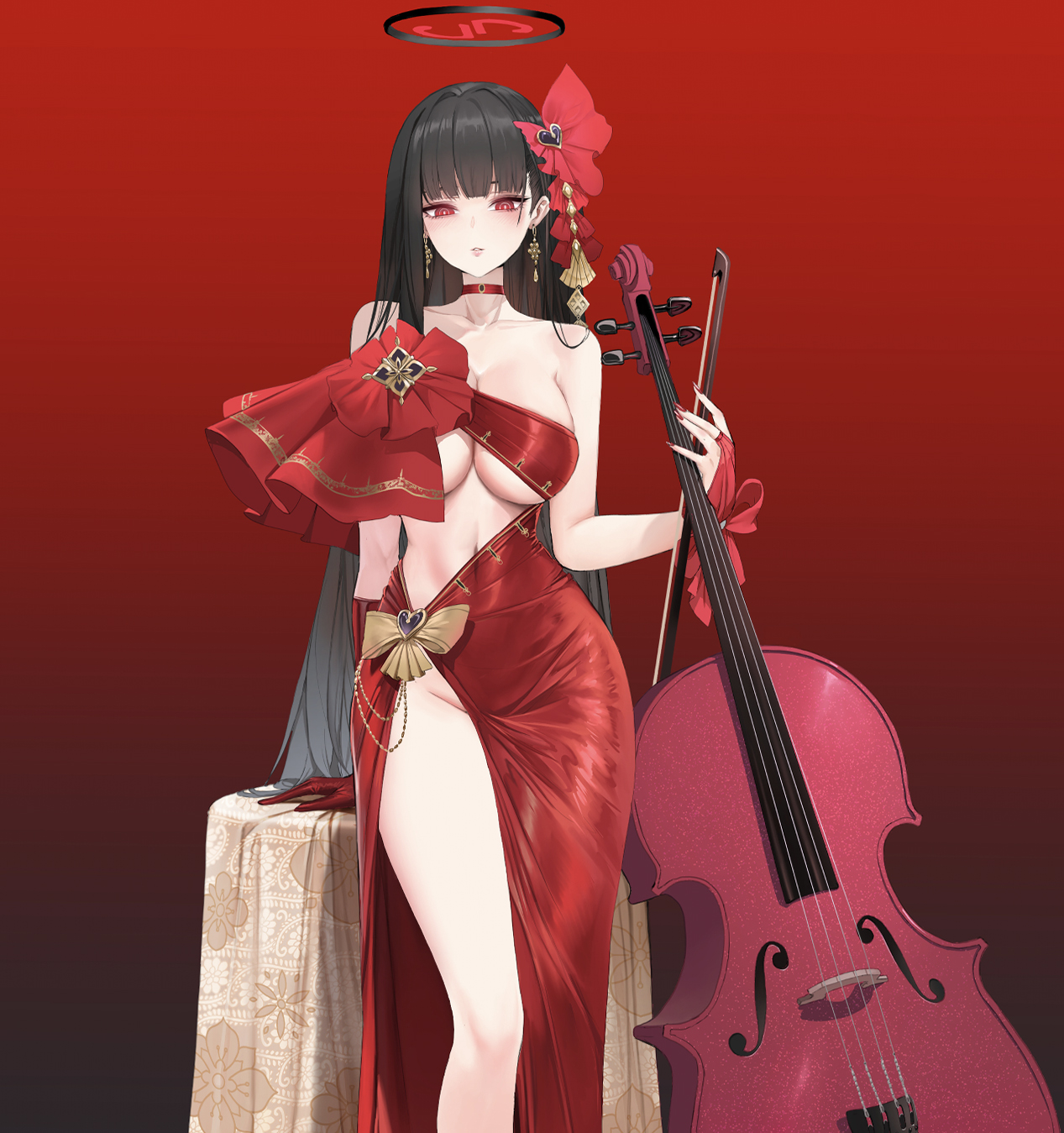 In stock-Blue Archive Dress Tuning Yue Liyin Decorative Painting-H2 Studio Pre-sale