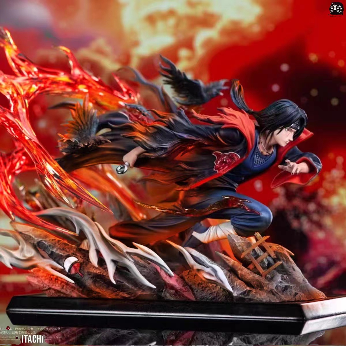 Naruto Hoshigaki Crow & Uchiha Itachi Statue GK - PG Studio Pre-sale