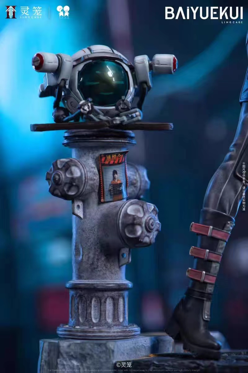 INCARNATION  Bai Yuekui Motorcycle Suit 1/7 Statue GK-PPDF Studio Pre-sale