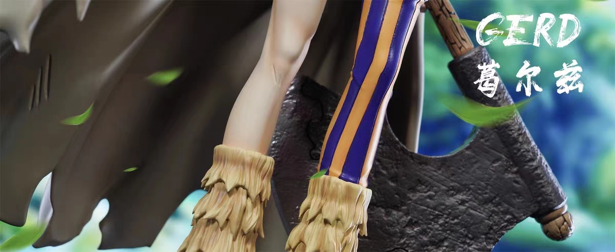 One Piece New Giant Warrior Pirate 01 Gerth Statue GK- Black Studio Pre-sale