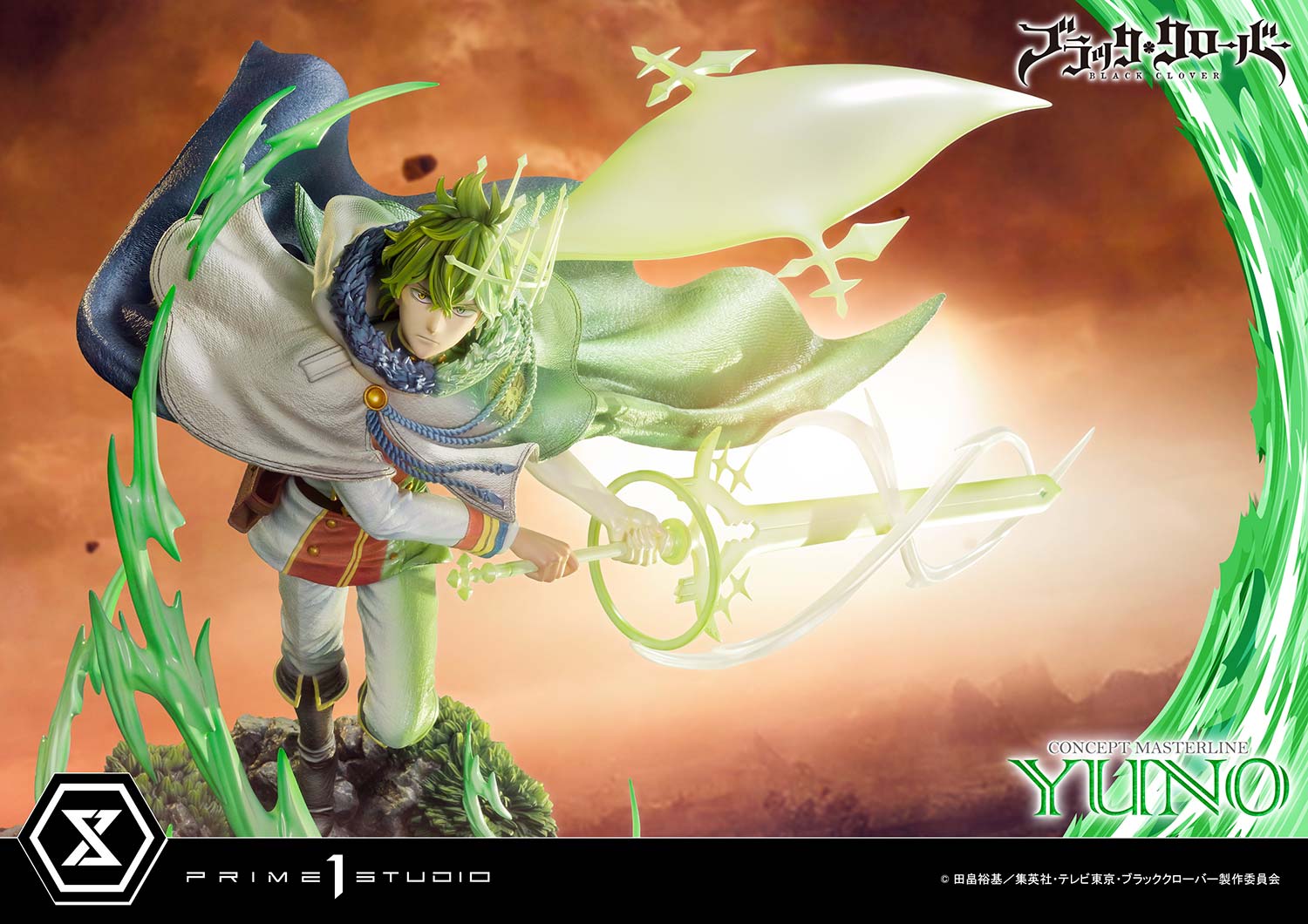 Concept Masterline Black Clover Yuno(licensed) Action Figure1/6 Statue GK- Prime 1 Studio  Pre-sale-KWII-GK