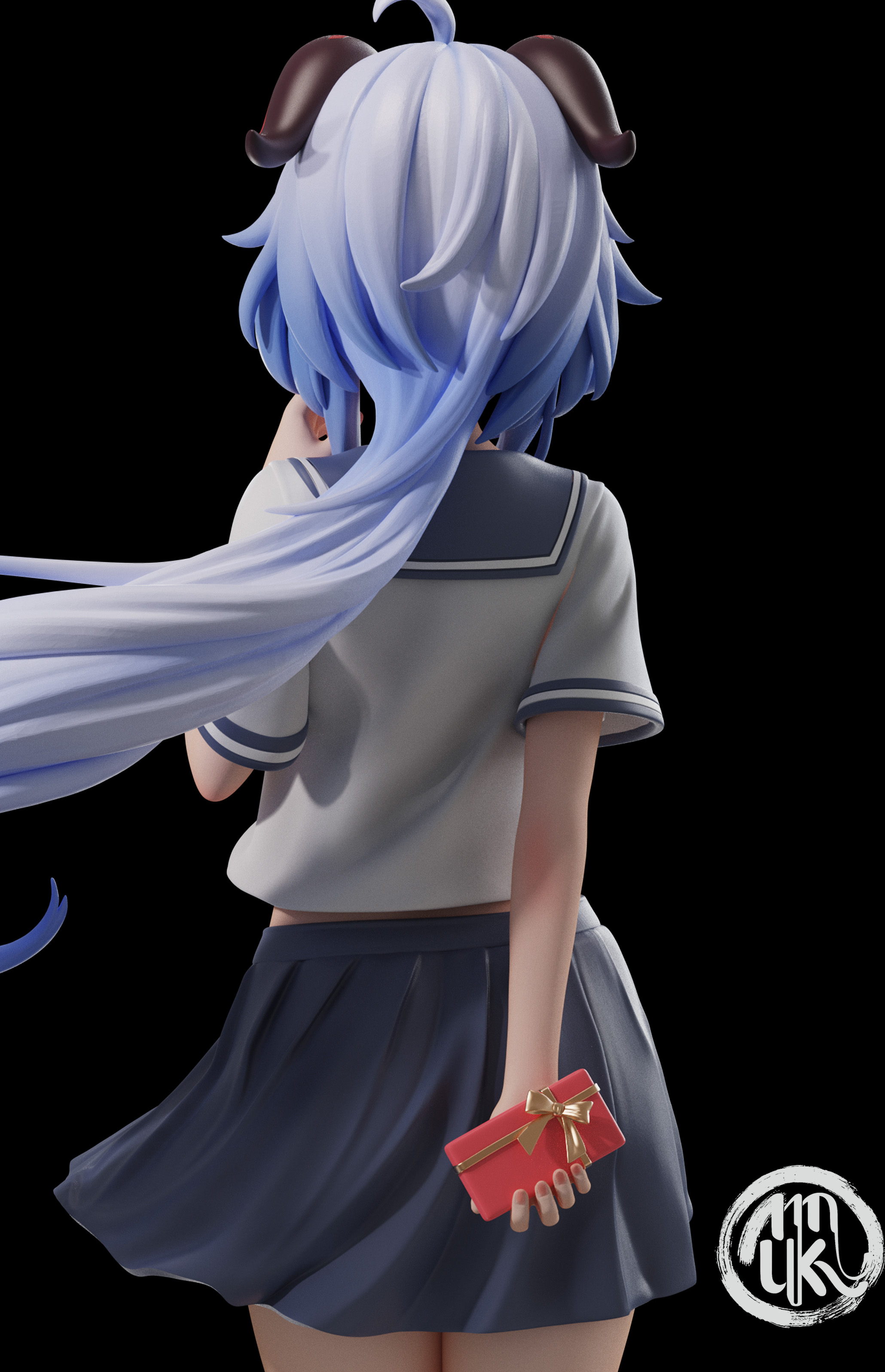 Genshin Impact JK Confession to Ganyu 1/6 Statue GK - MoKu Studio Pre-sale