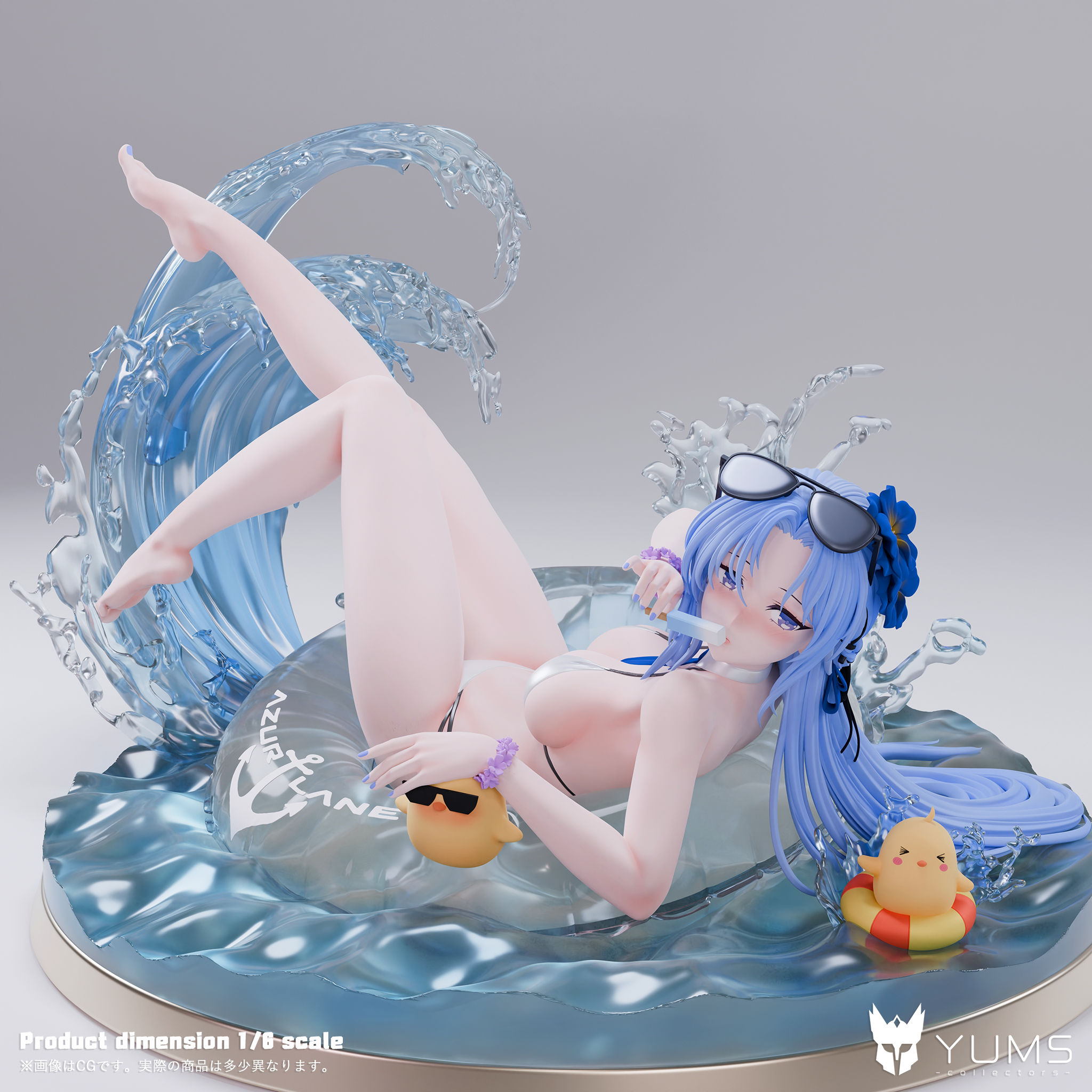 Azur Lane Summer Sacrament Alsace & Locker Room Lechery Mogador Statue (GK) Figure(Adult 18+)-YUMS-Collectors Studio Pre-sale-KWII-GK
