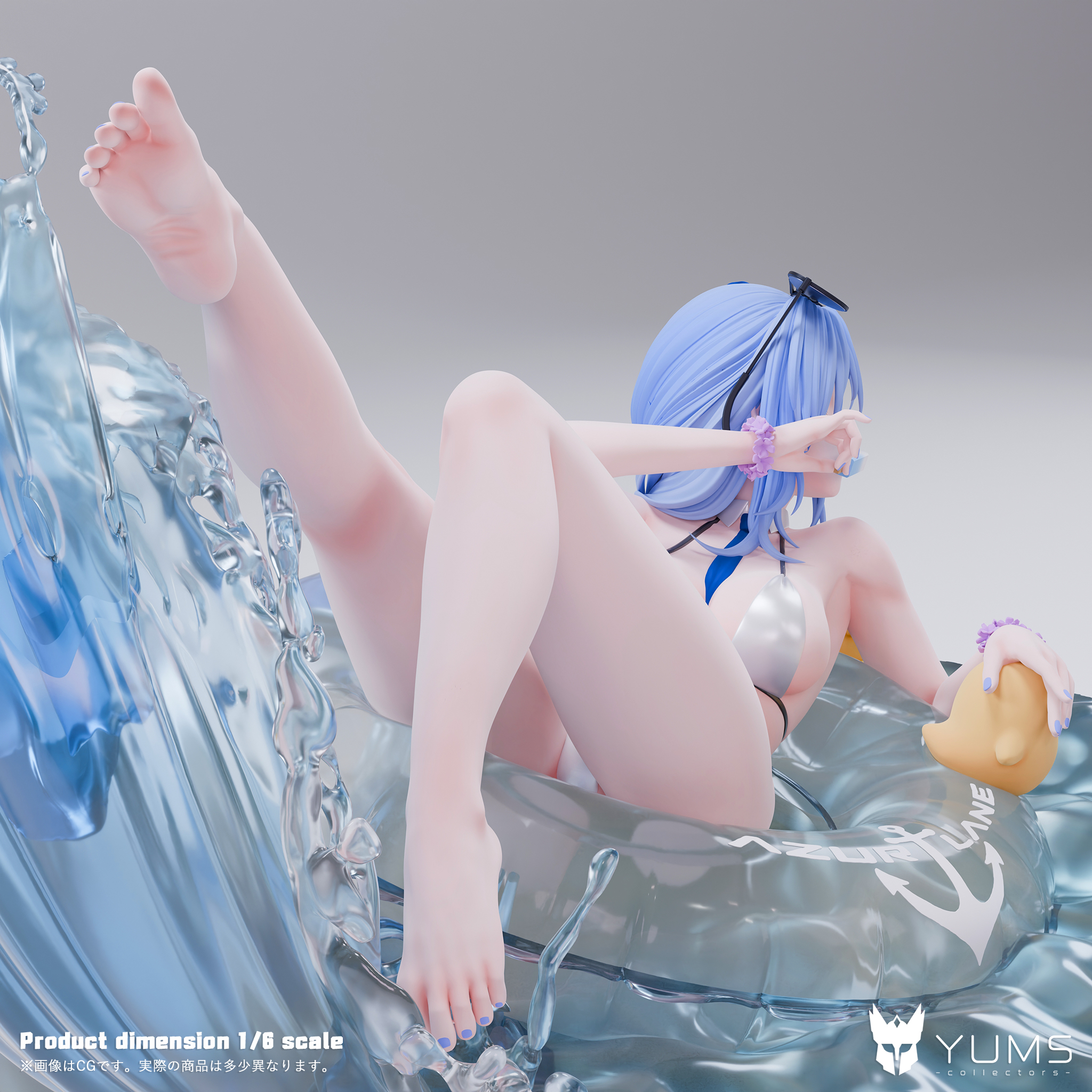 Azur Lane Summer Sacrament Alsace & Locker Room Lechery Mogador Statue (GK) Figure(Adult 18+)-YUMS-Collectors Studio Pre-sale-KWII-GK