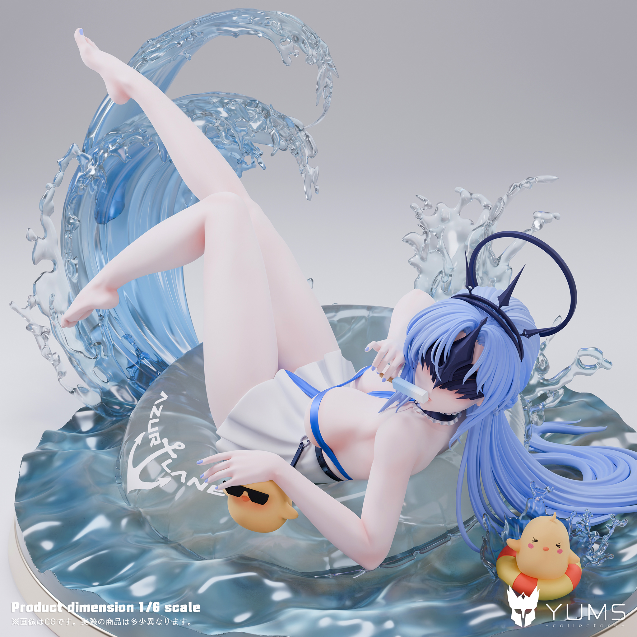 Azur Lane Summer Sacrament Alsace & Locker Room Lechery Mogador Statue (GK) Figure(Adult 18+)-YUMS-Collectors Studio Pre-sale-KWII-GK