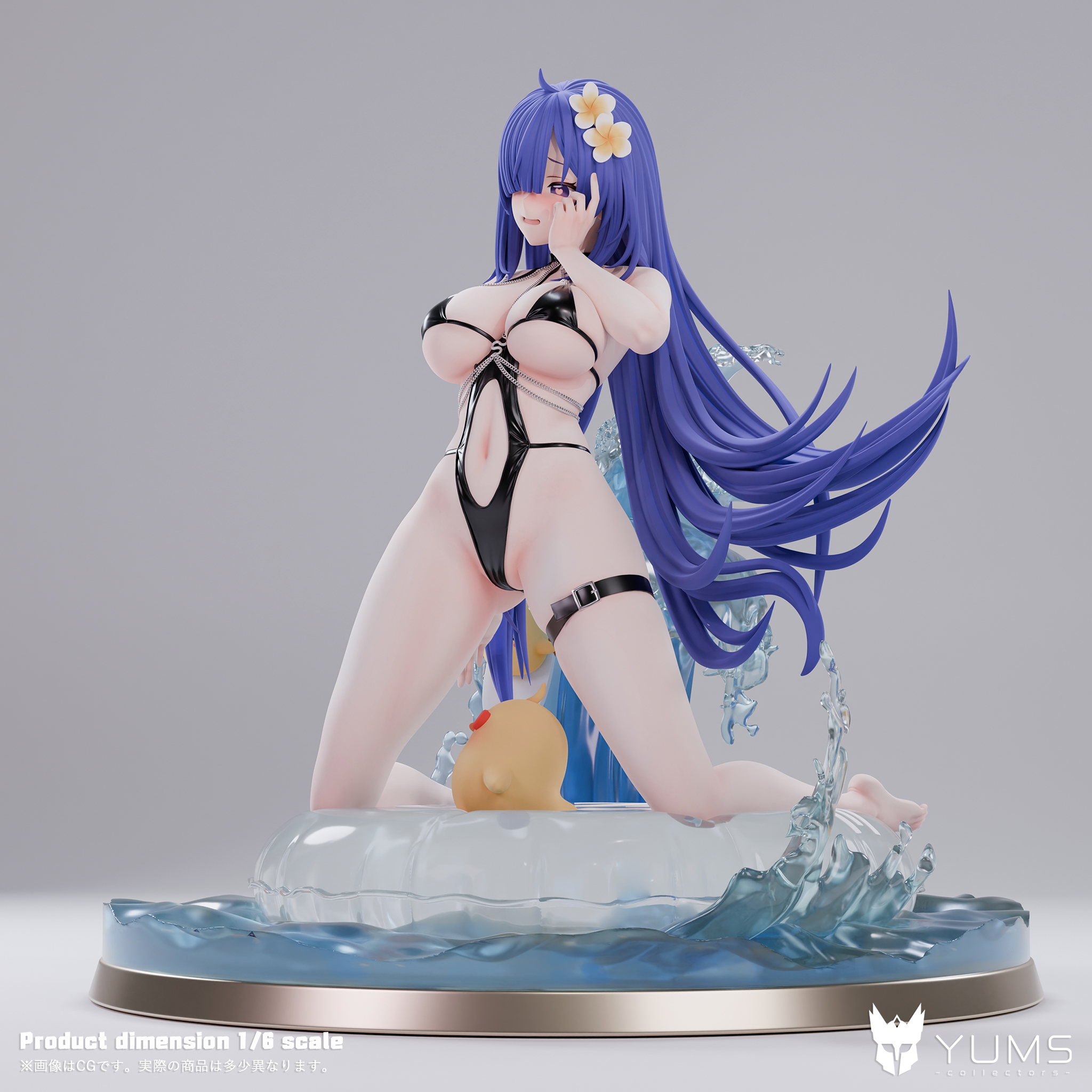 Azur Lane Summer Sacrament Alsace & Locker Room Lechery Mogador Statue (GK) Figure(Adult 18+)-YUMS-Collectors Studio Pre-sale-KWII-GK
