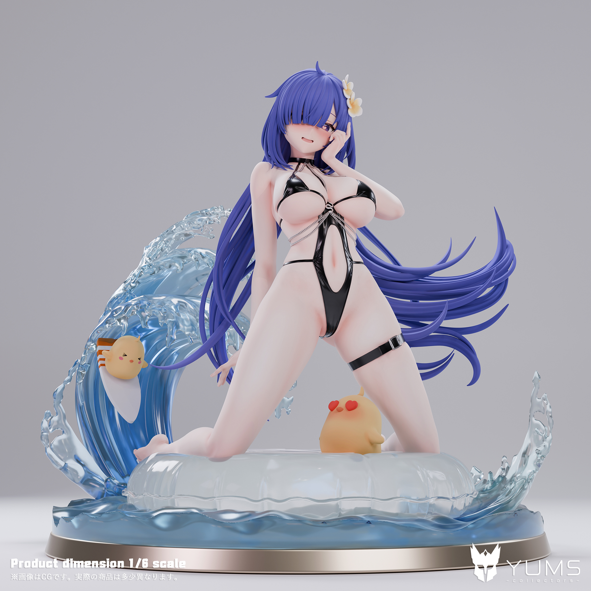 Azur Lane Summer Sacrament Alsace & Locker Room Lechery Mogador Statue (GK) Figure(Adult 18+)-YUMS-Collectors Studio Pre-sale-KWII-GK
