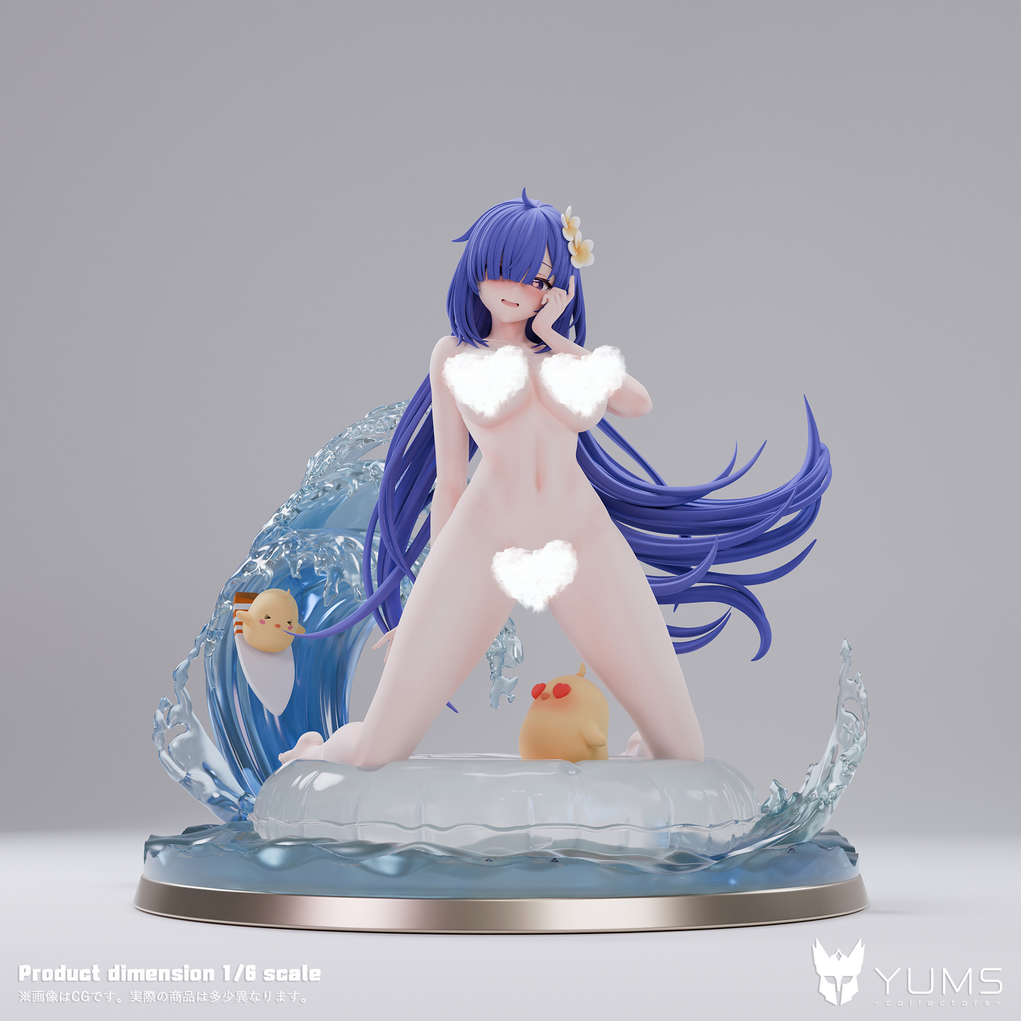 Azur Lane Summer Sacrament Alsace & Locker Room Lechery Mogador Statue (GK) Figure(Adult 18+)-YUMS-Collectors Studio Pre-sale-KWII-GK