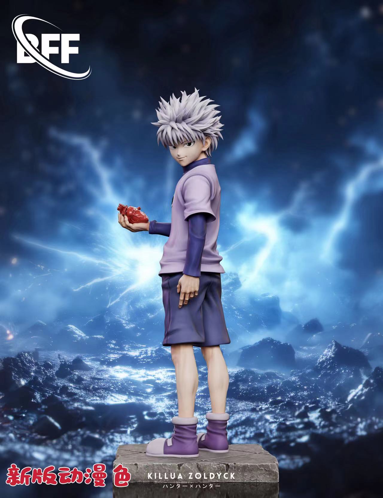HUNTER×HUNTER-Killua Hold your heart 1/6 Statue GK-BFF STUDIO Pre-sale