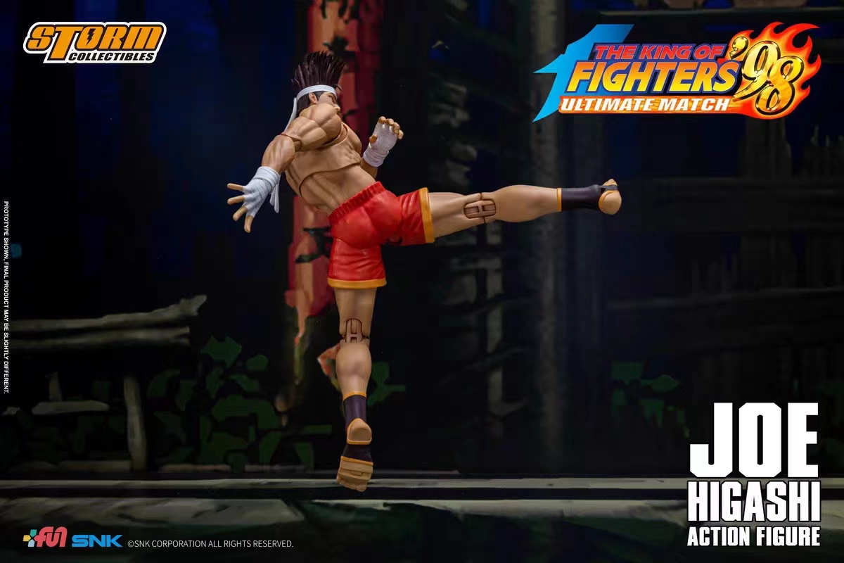 In stock-King of Fighters 98 JOE HIGASHI 1/12  Action Figure (licensed)-Storm Toys