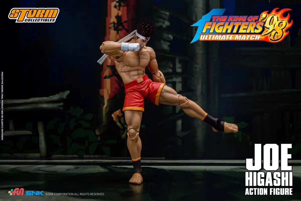 In stock-King of Fighters 98 JOE HIGASHI 1/12  Action Figure (licensed)-Storm Toys