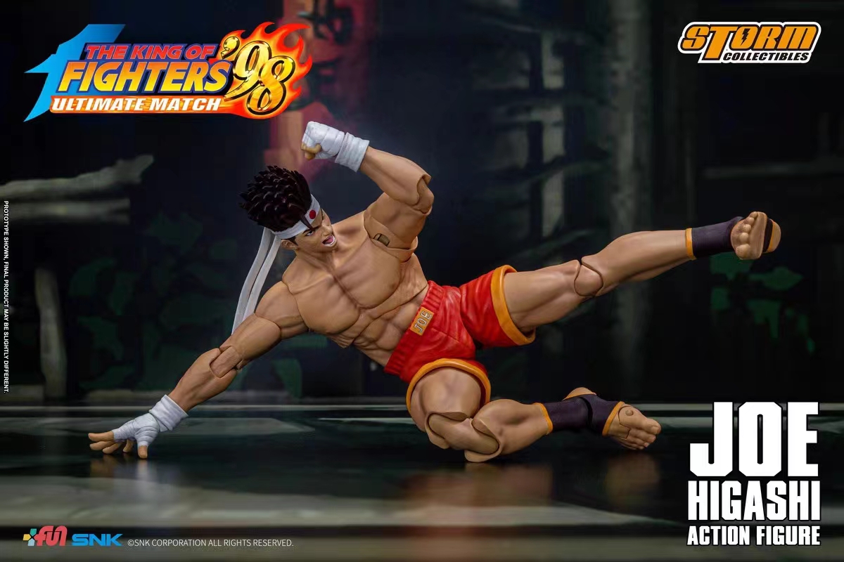 In stock-King of Fighters 98 JOE HIGASHI 1/12  Action Figure (licensed)-Storm Toys