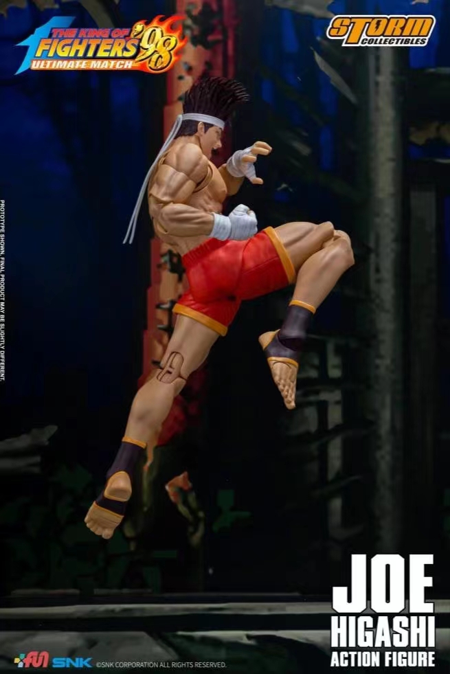 In stock-King of Fighters 98 JOE HIGASHI 1/12  Action Figure (licensed)-Storm Toys