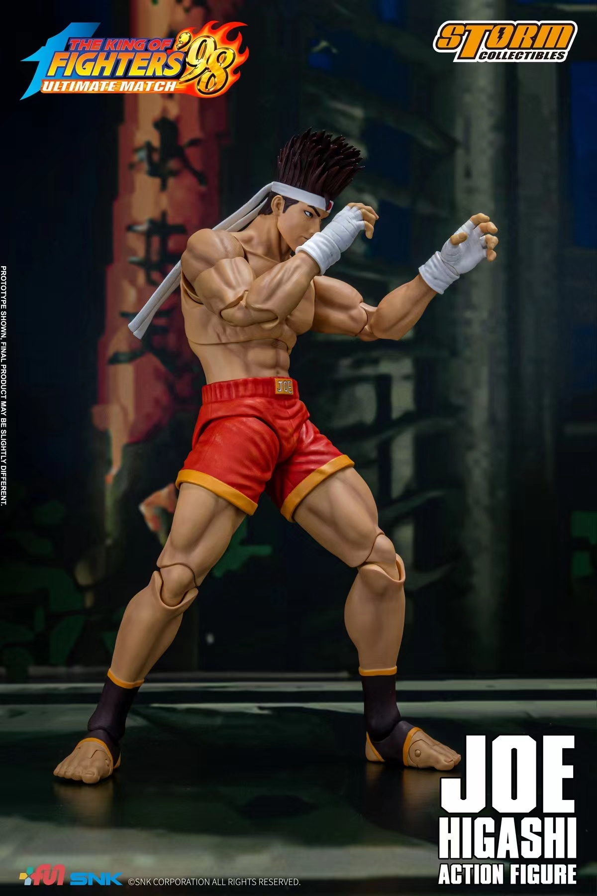 In stock-King of Fighters 98 JOE HIGASHI 1/12  Action Figure (licensed)-Storm Toys