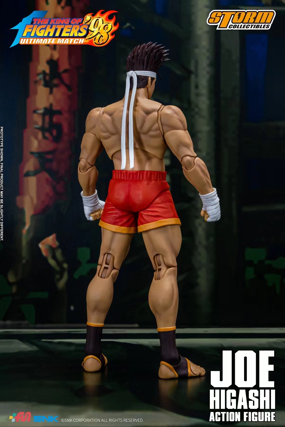 In stock-King of Fighters 98 JOE HIGASHI 1/12  Action Figure (licensed)-Storm Toys