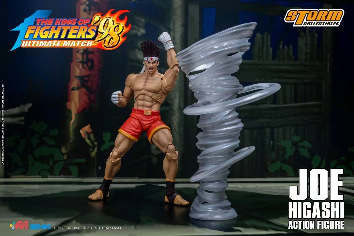In stock-King of Fighters 98 JOE HIGASHI 1/12  Action Figure (licensed)-Storm Toys