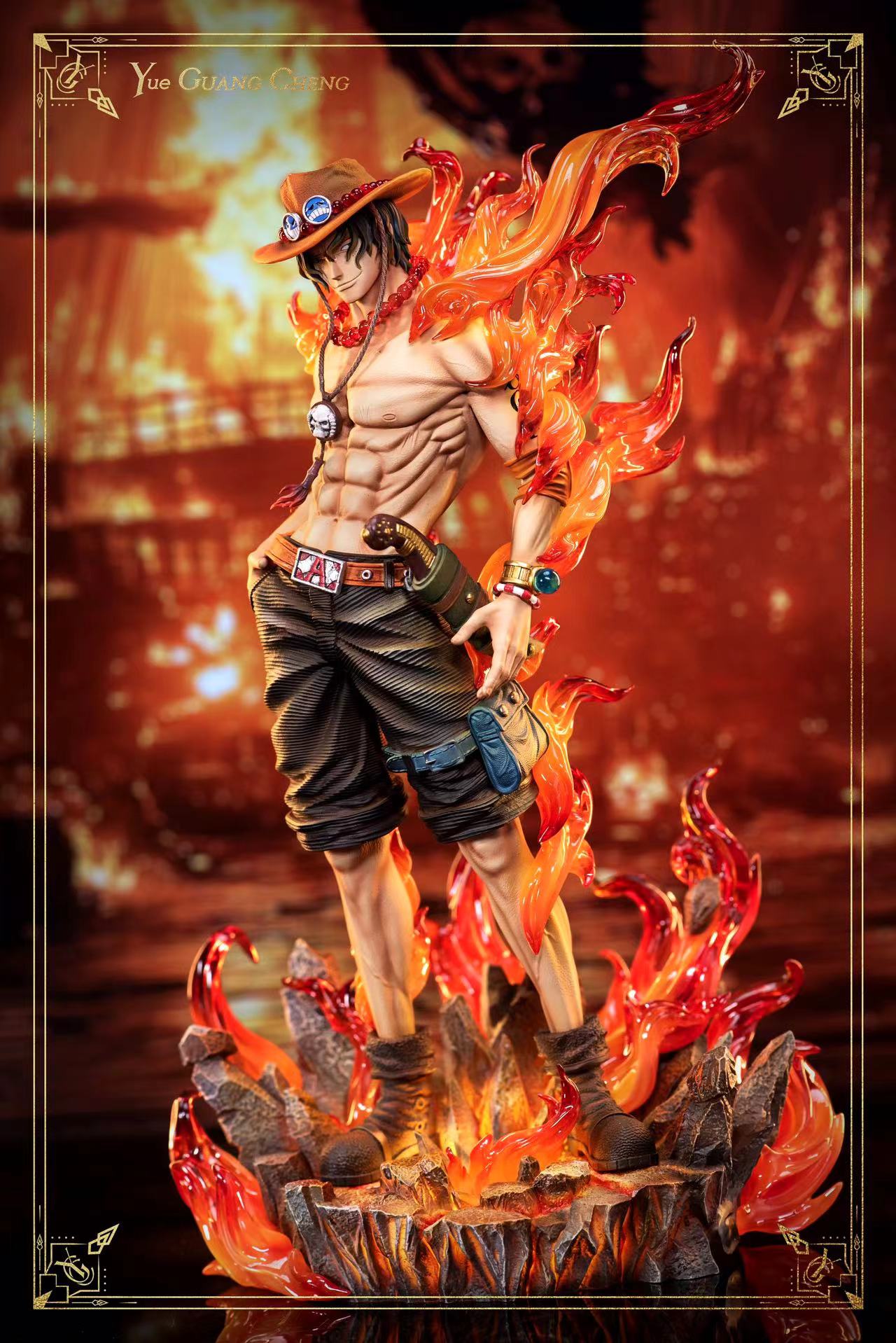 One Piece Porcas D. Ace Statue GK-Moonlight City Studio Pre-sale