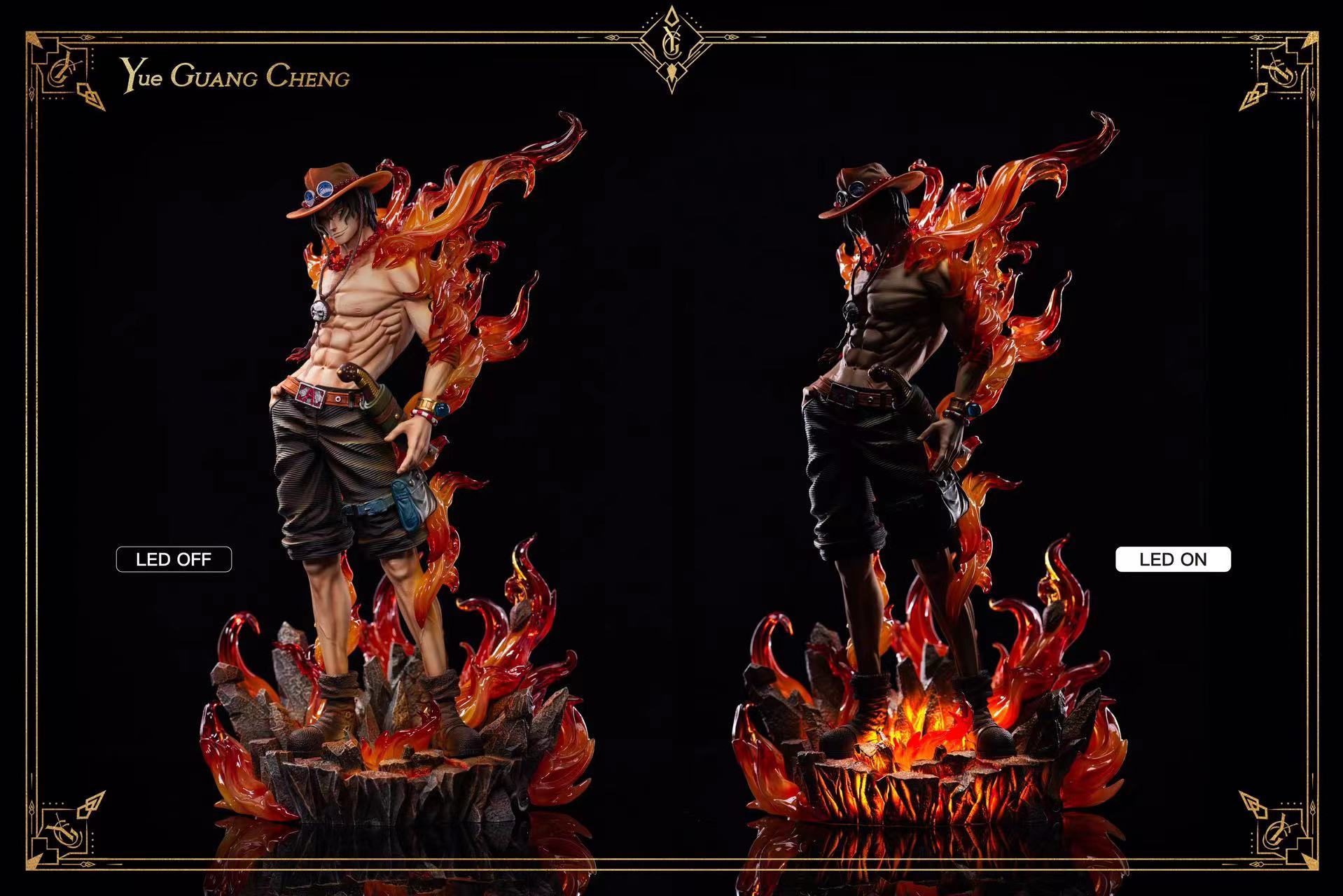 One Piece Porcas D. Ace Statue GK-Moonlight City Studio Pre-sale