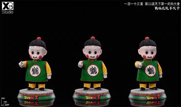 In stock-Dragon Ball Tien Shinhan & Chiaotzu statue GK-XBD Studio