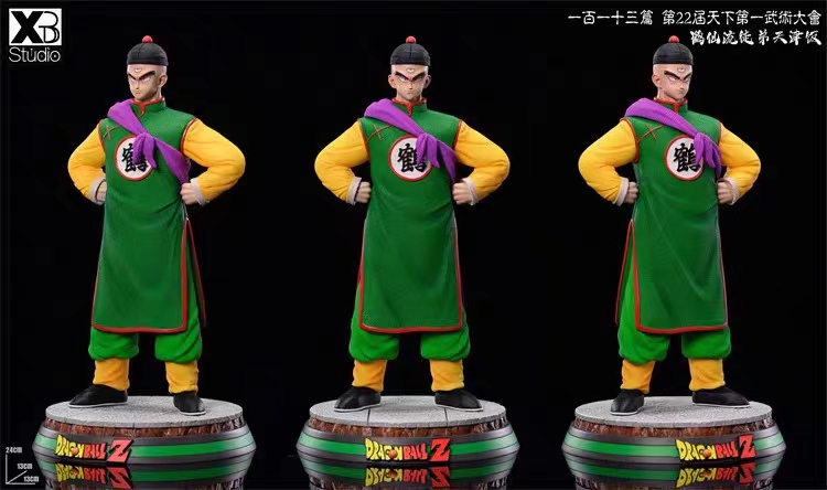 In stock-Dragon Ball Tien Shinhan & Chiaotzu statue GK-XBD Studio